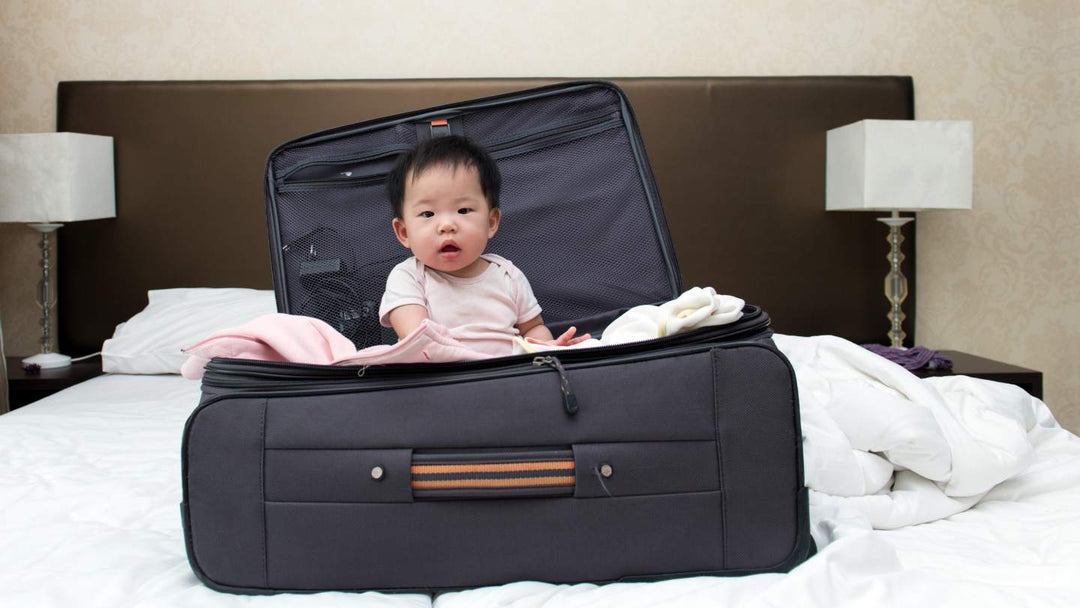 Keeping your sanity while travelling with young kids - Rex and Isla