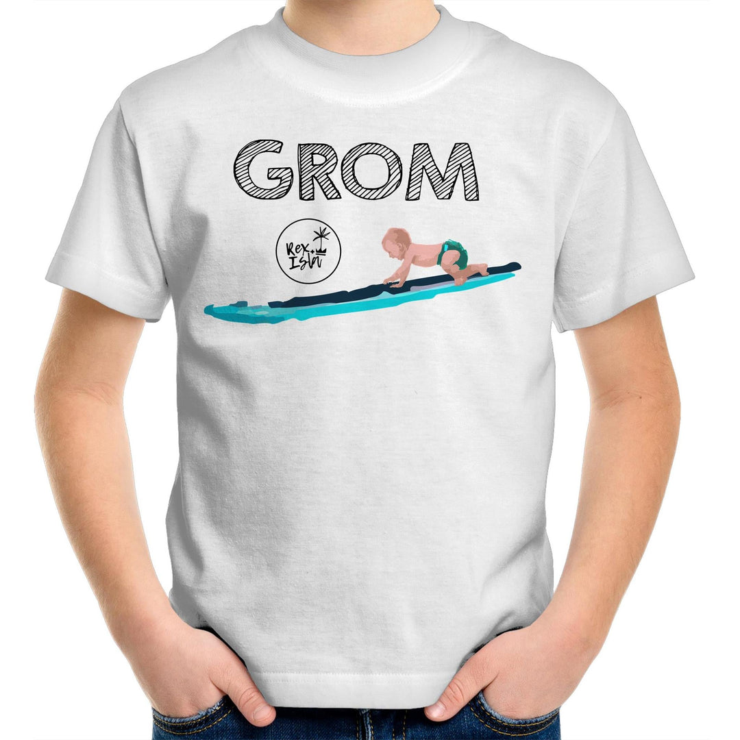 GROM Kids Tee - FINAL SALE - Rex and Isla