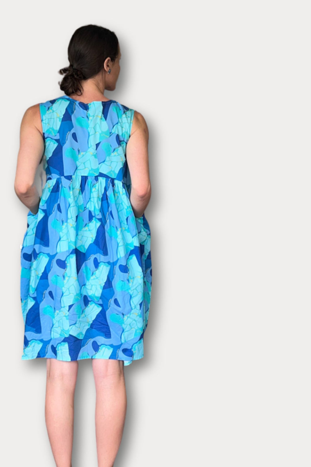 Isla on Vacay Dress in Great Barrier Reef Print - Rex and Isla