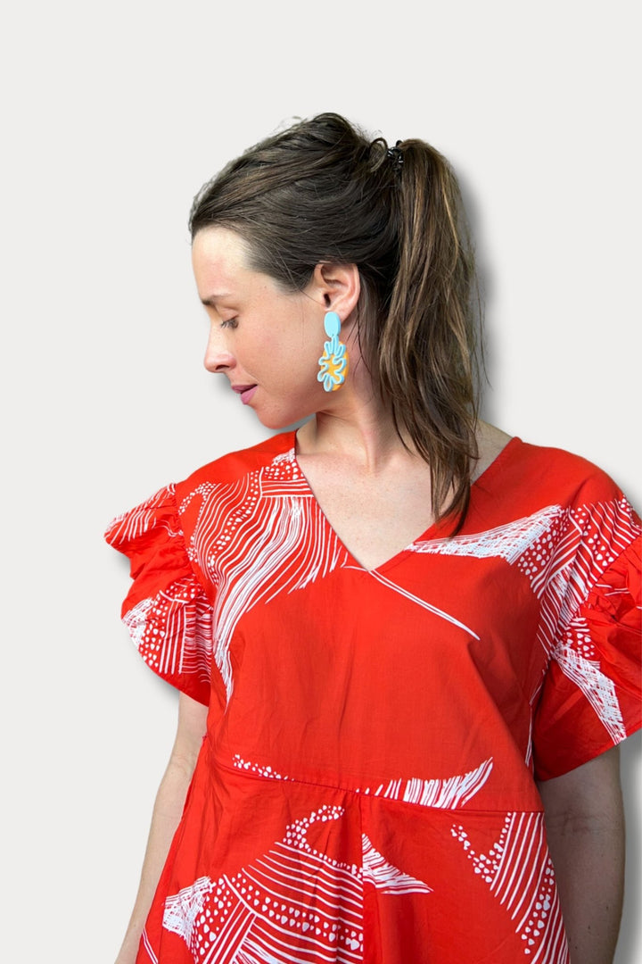 The Freddie Jumpsuit in Manta Ray - Rex and Isla