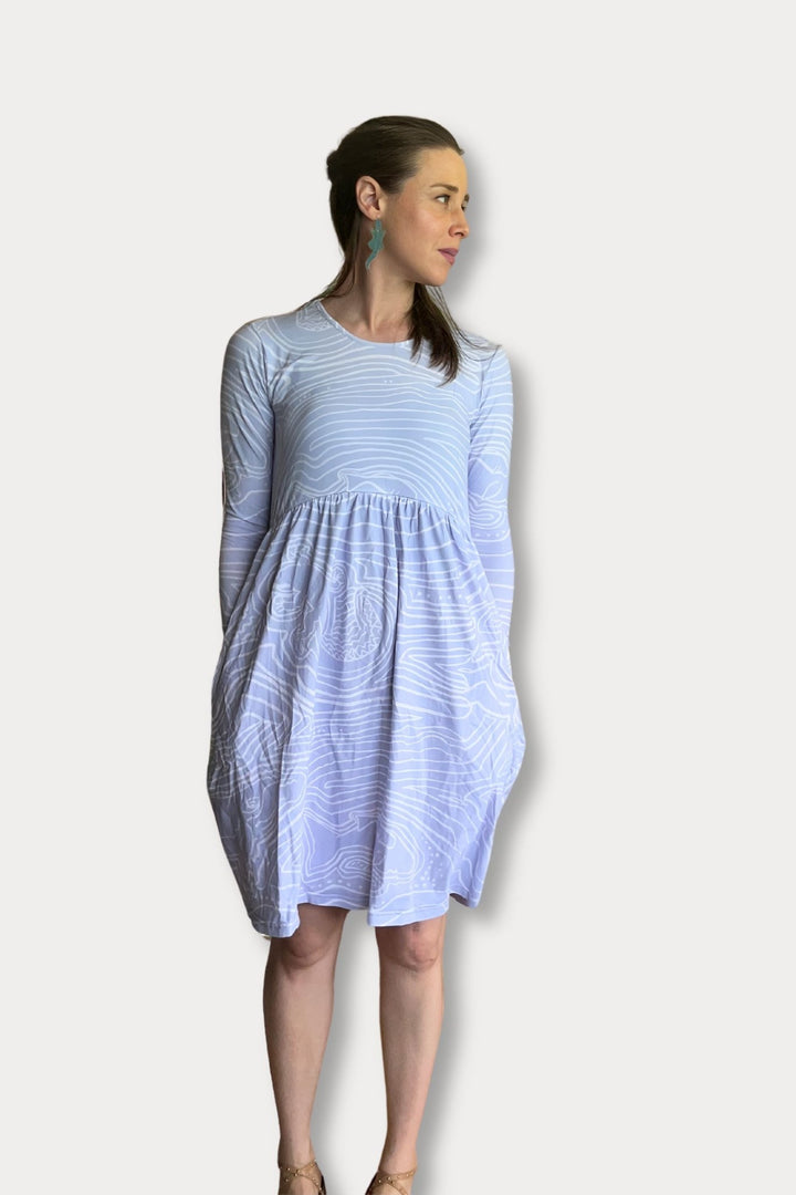 The Natalie Dress in Thursday Print - Rex and Isla