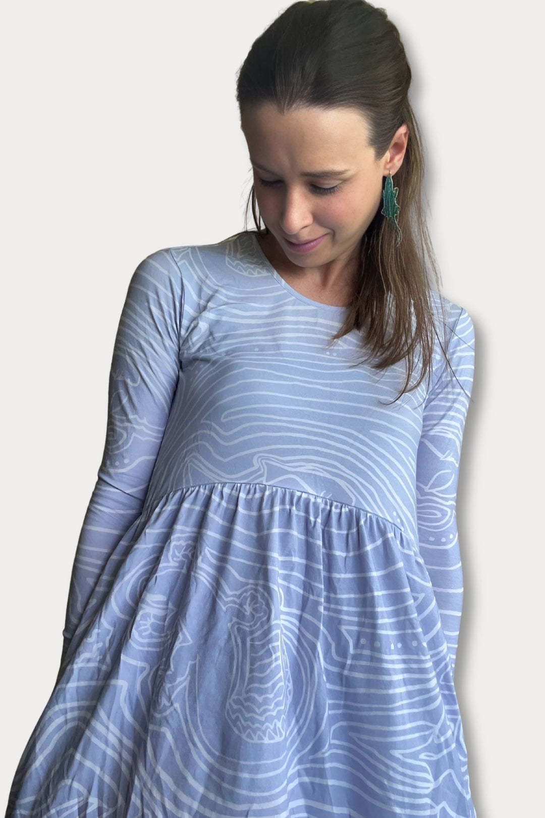 The Natalie Dress in Thursday Print - Rex and Isla