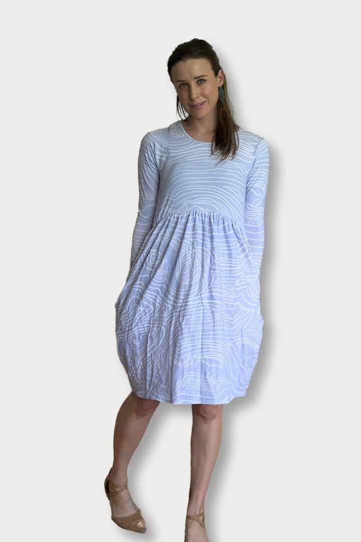 The Natalie Dress in Thursday Print - Rex and Isla