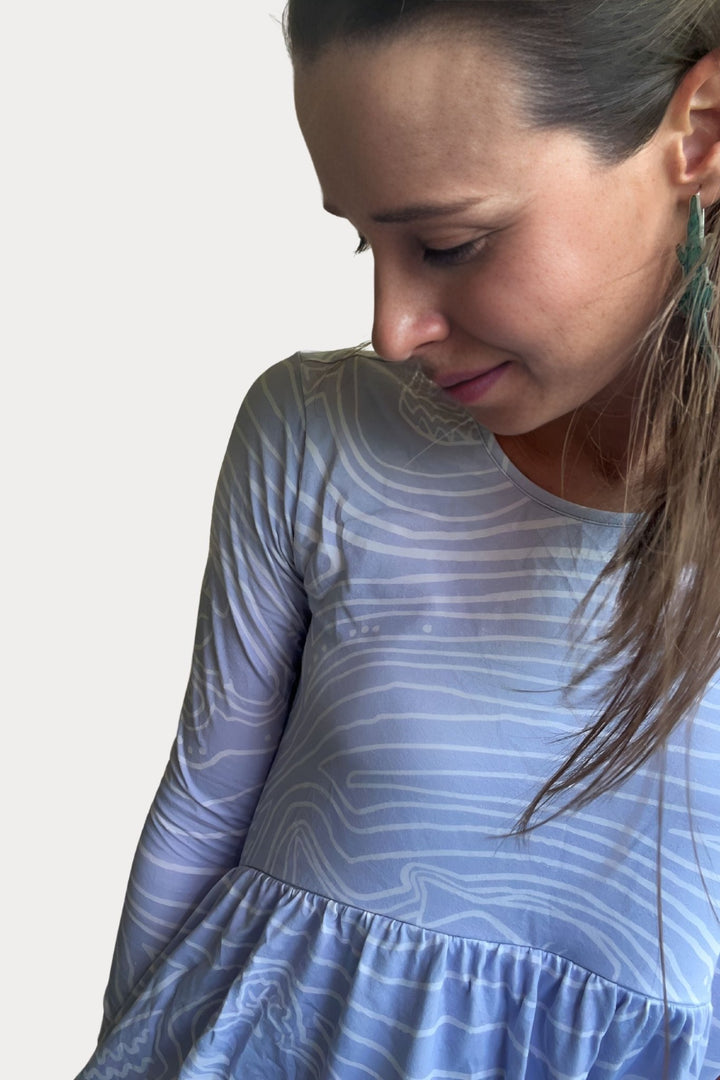 The Natalie Dress in Thursday Print - Rex and Isla