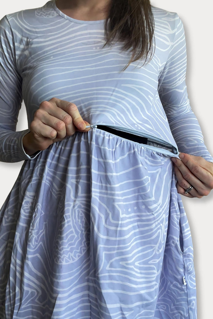 The Natalie Dress in Thursday Print - Rex and Isla